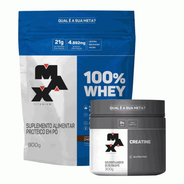 KIT WHEY + CREATINA